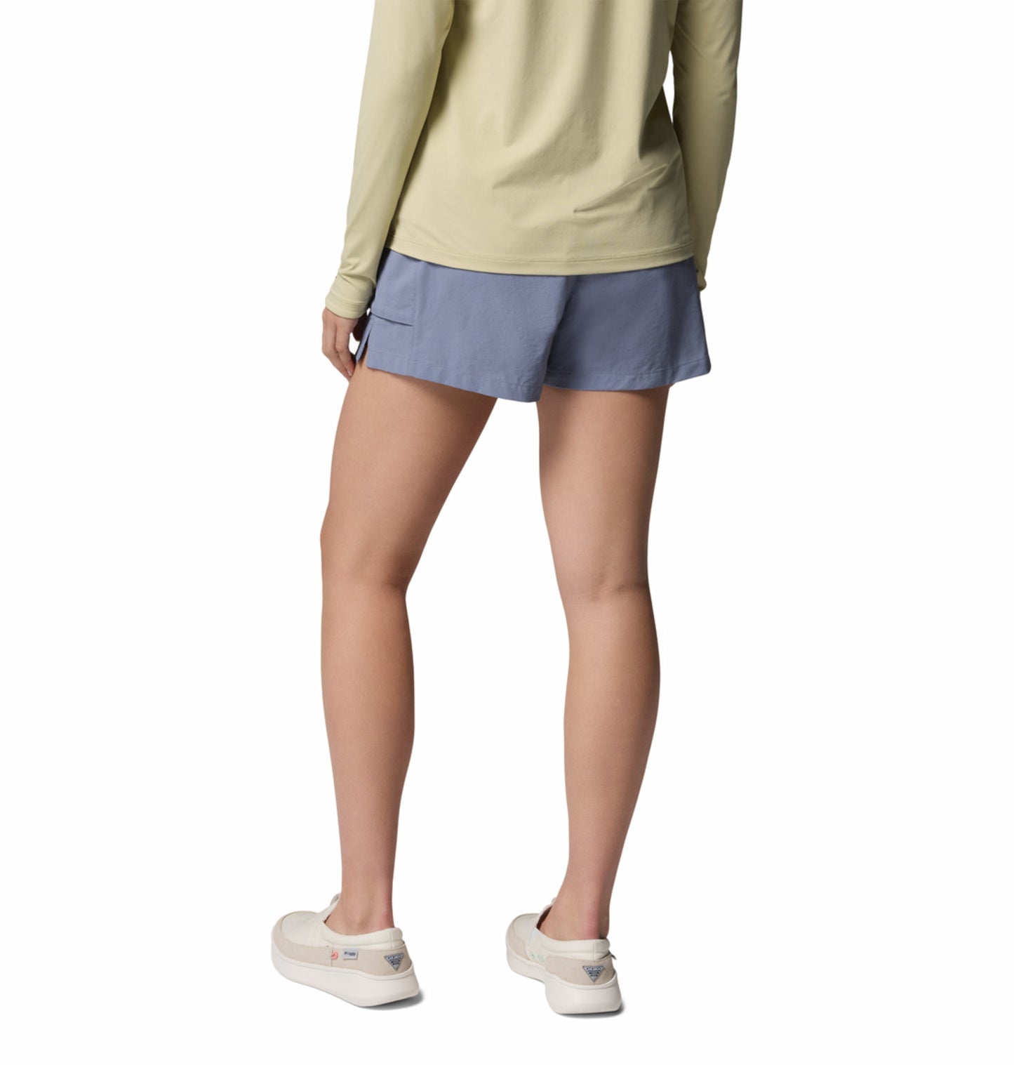Columbia Women’s Blue Omni-Shade Wild Cast Comfort Stretch Shorts