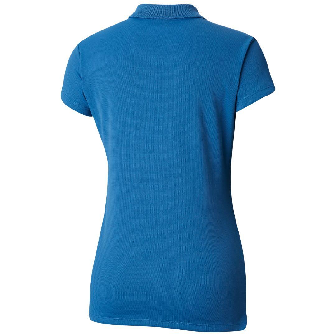 Columbia Women Blue Innisfree SS Polo T-Shirt