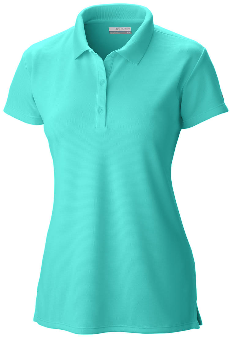 Columbia Women Yellow Innisfree SS Polo T-Shirt