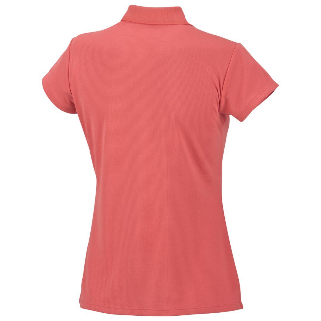 Columbia Women Orange Innisfree SS Polo T-Shirt