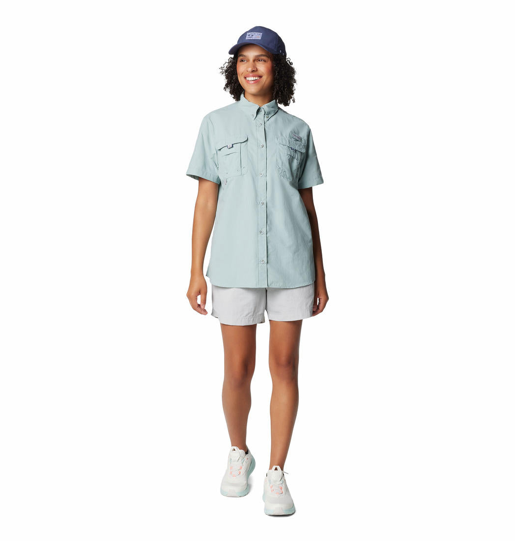 Columbia Womens Blue Womens Bahama II SS