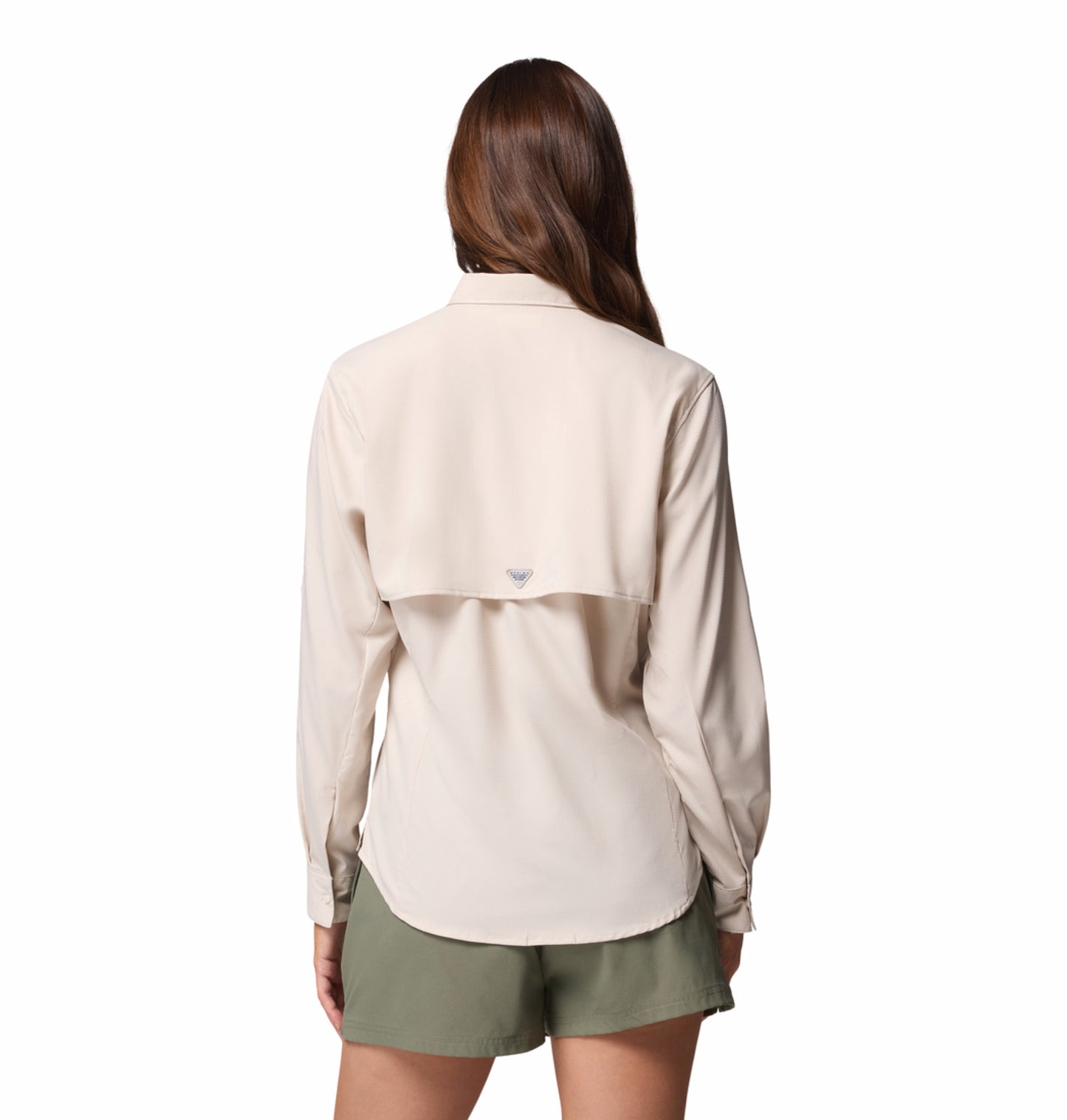 Columbia Women's Omni-Shade Tamiami II Long Sleeve Shirt - Beige