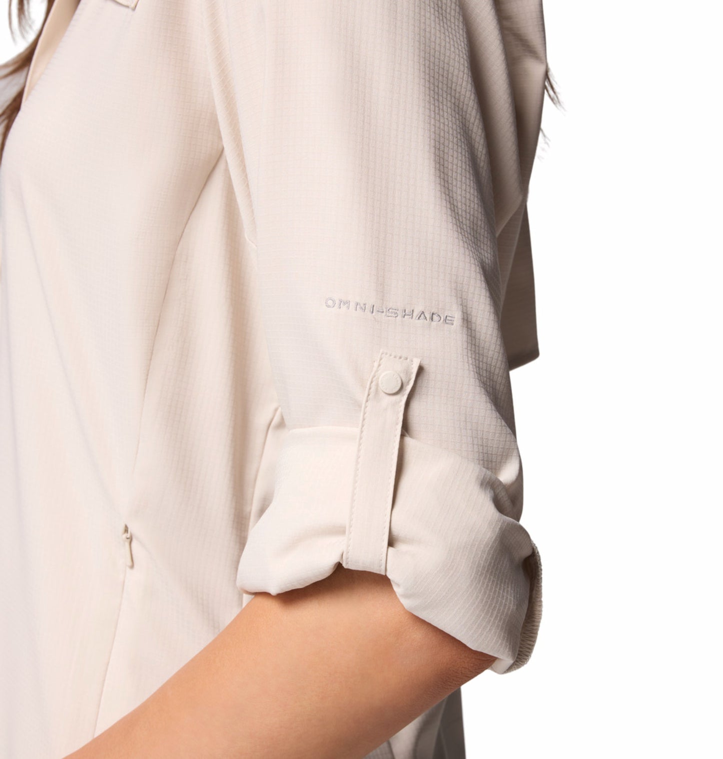 Columbia Women's Omni-Shade Tamiami II Long Sleeve Shirt - Beige