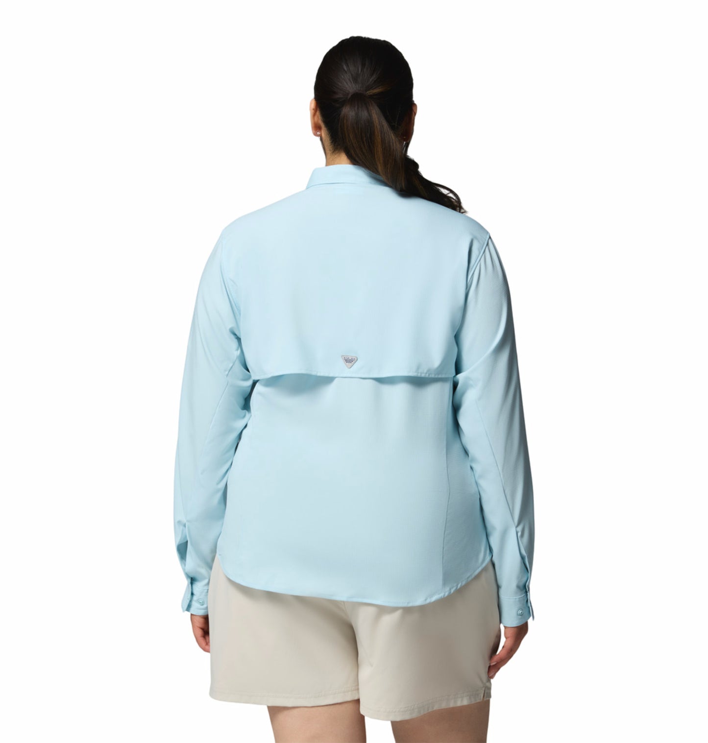 Columbia Women’s Blue Omni-Shade Tamiami II Long Sleeve Shirt