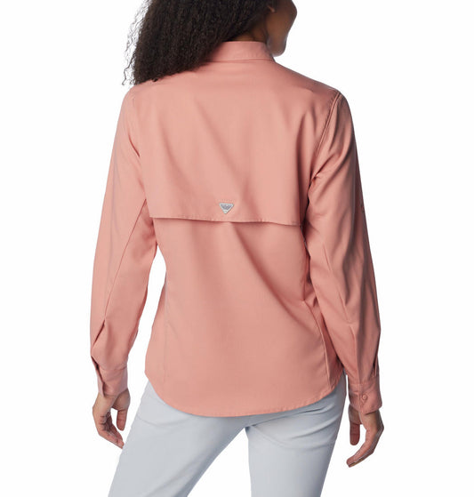 Columbia Women Red Womens Tamiami II LS Shirt