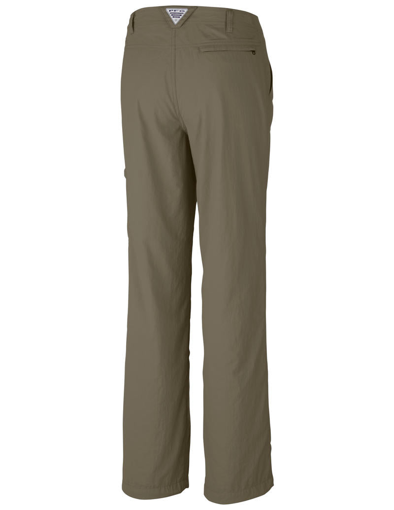 Columbia Women Green Aruba Roll Up Pant (Sun Protection)