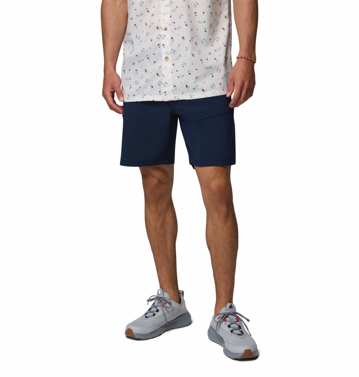 Columbia Men’s Navy Blue Omni-Shade Terminal Tackle III Shorts