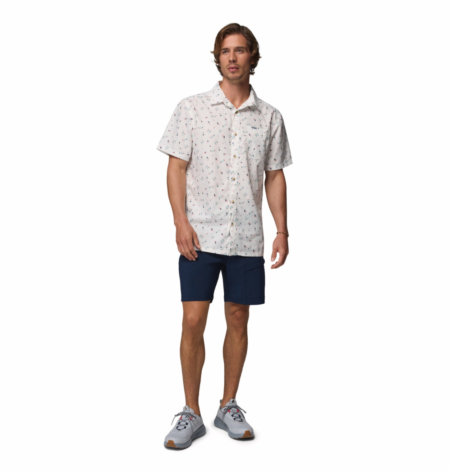 Columbia Men’s Navy Blue Omni-Shade Terminal Tackle III Shorts