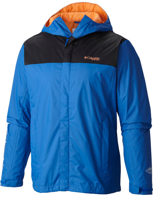 Columbia Men Blue PFG Storm Rain Jacket