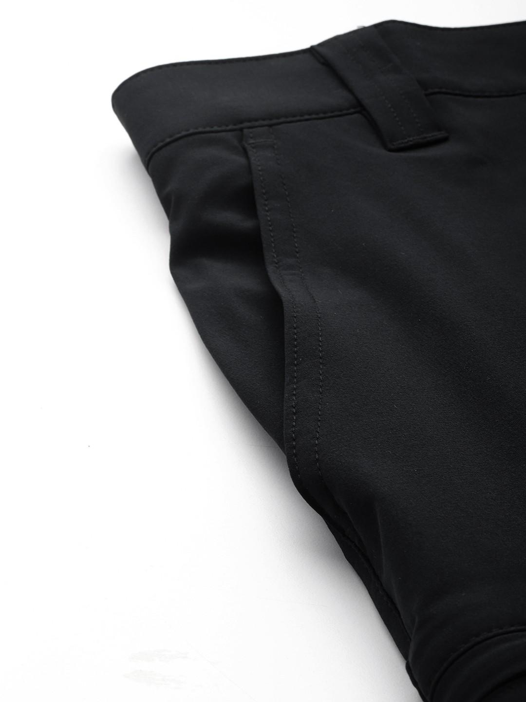 A Men Wearing Columbia Men Black Grander Marlin III Offshore Short (Sun Protection)
