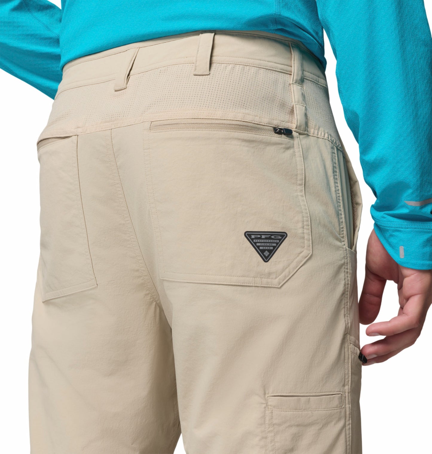 Columbia Men’s Beige Omni-Freeze PFG Pro Guide Performance Pants