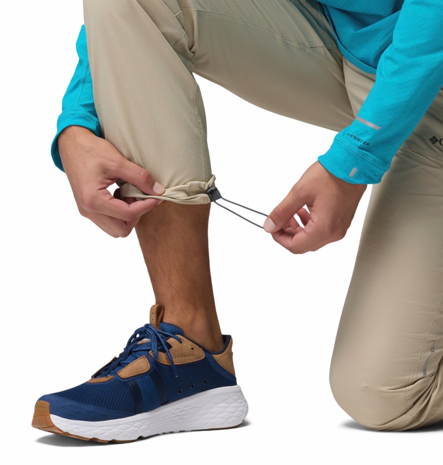 Columbia Men’s Beige Omni-Freeze PFG Pro Guide Performance Pants