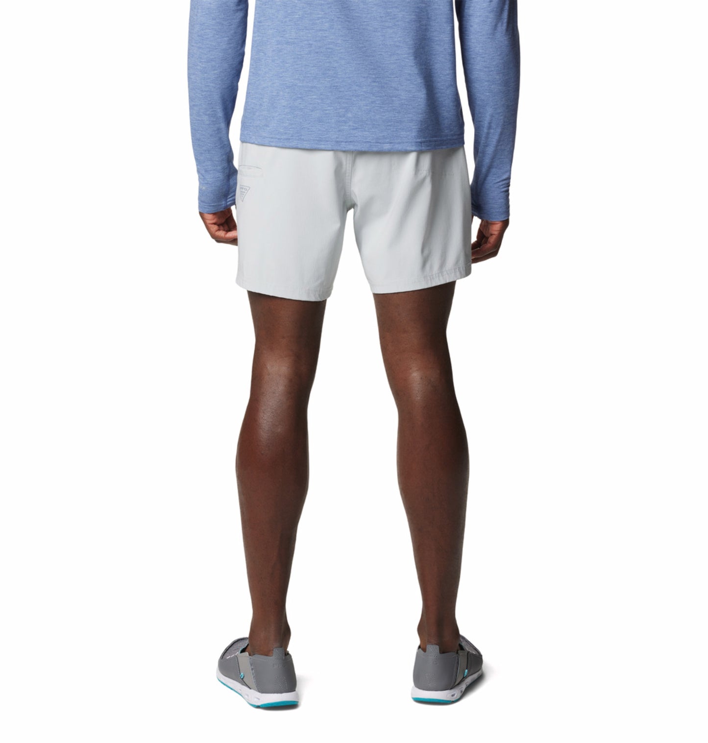 Columbia Men’s Light Grey Omni-Shade PFG Uncharted Shorts