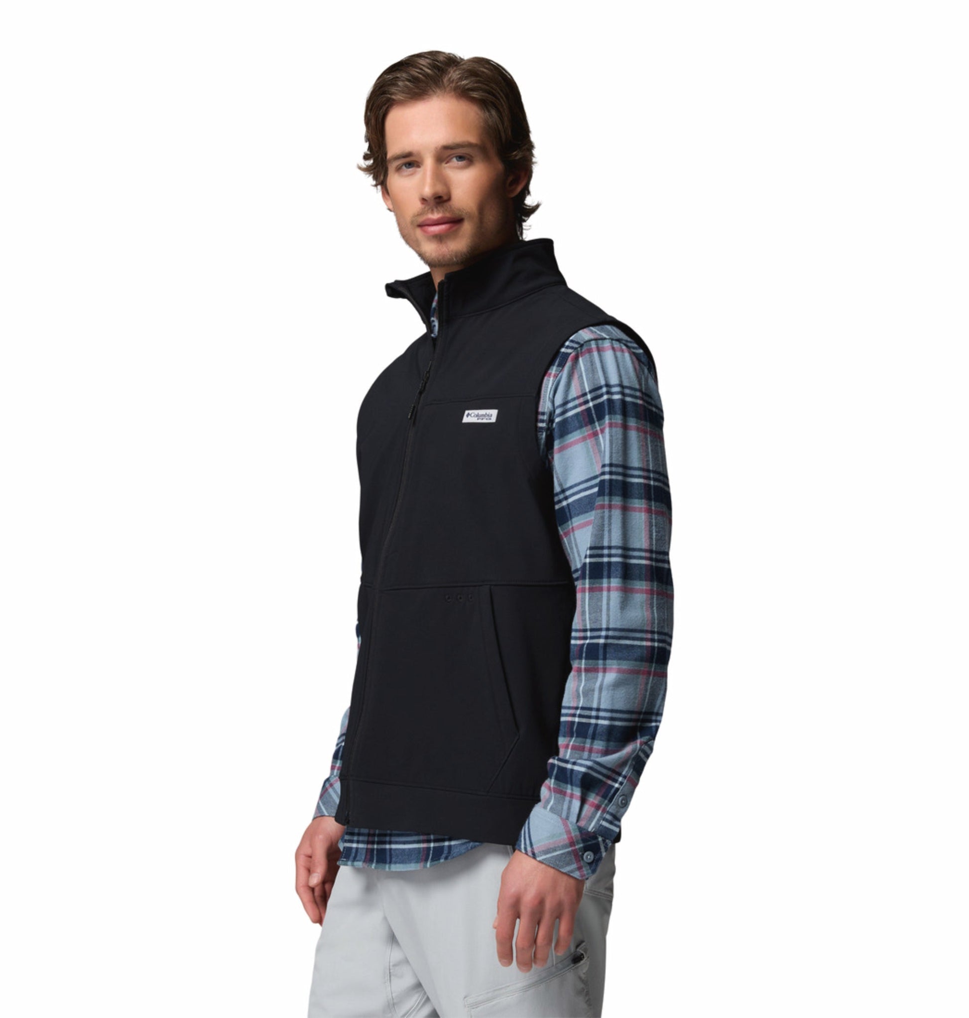 men black omni shield hydroforce soft shell vest