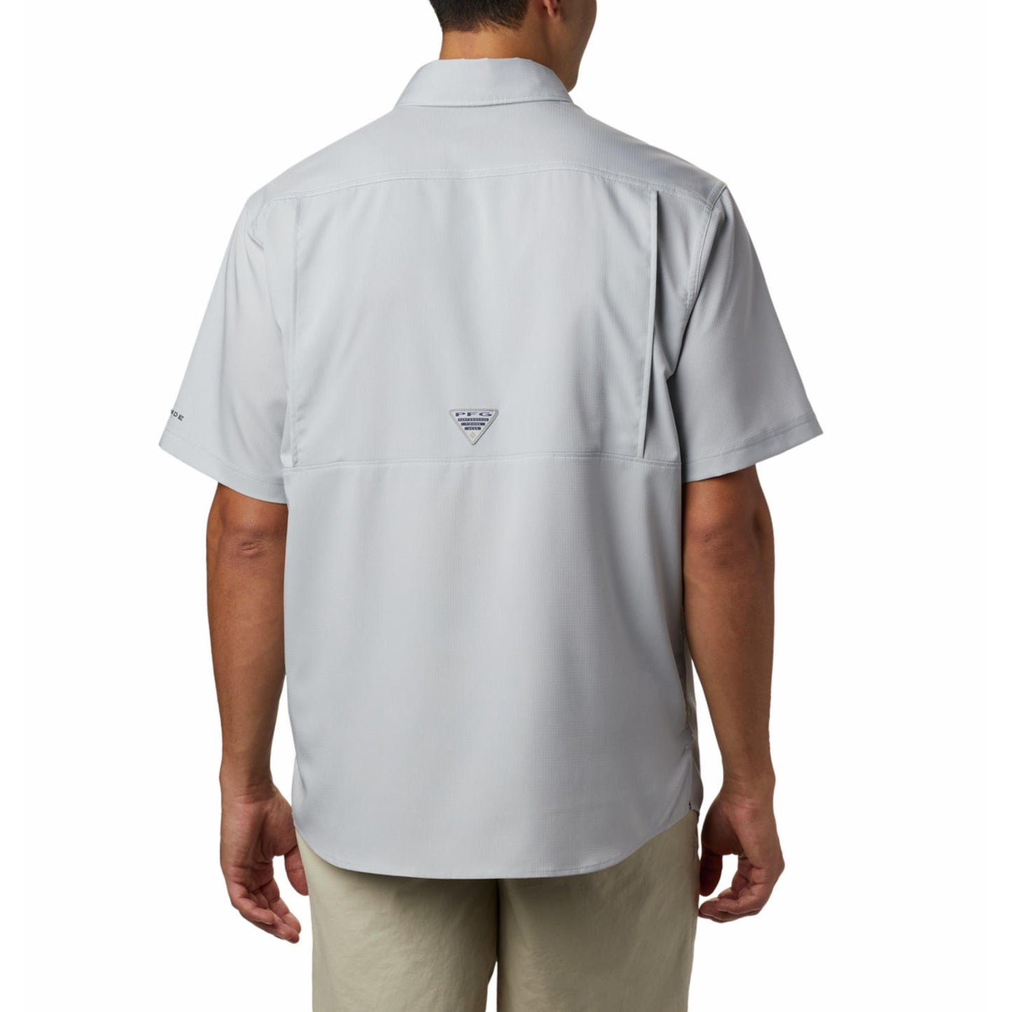 Columbia Men Black Omni-Shade Low Drag Offshore Shirt (Sun Protection)