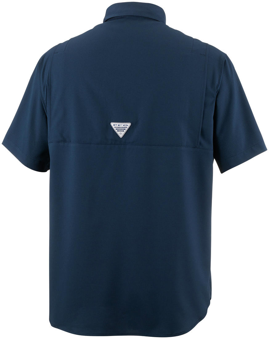 Columbia Men Blue Tamiami II Short Sleeve Shirt