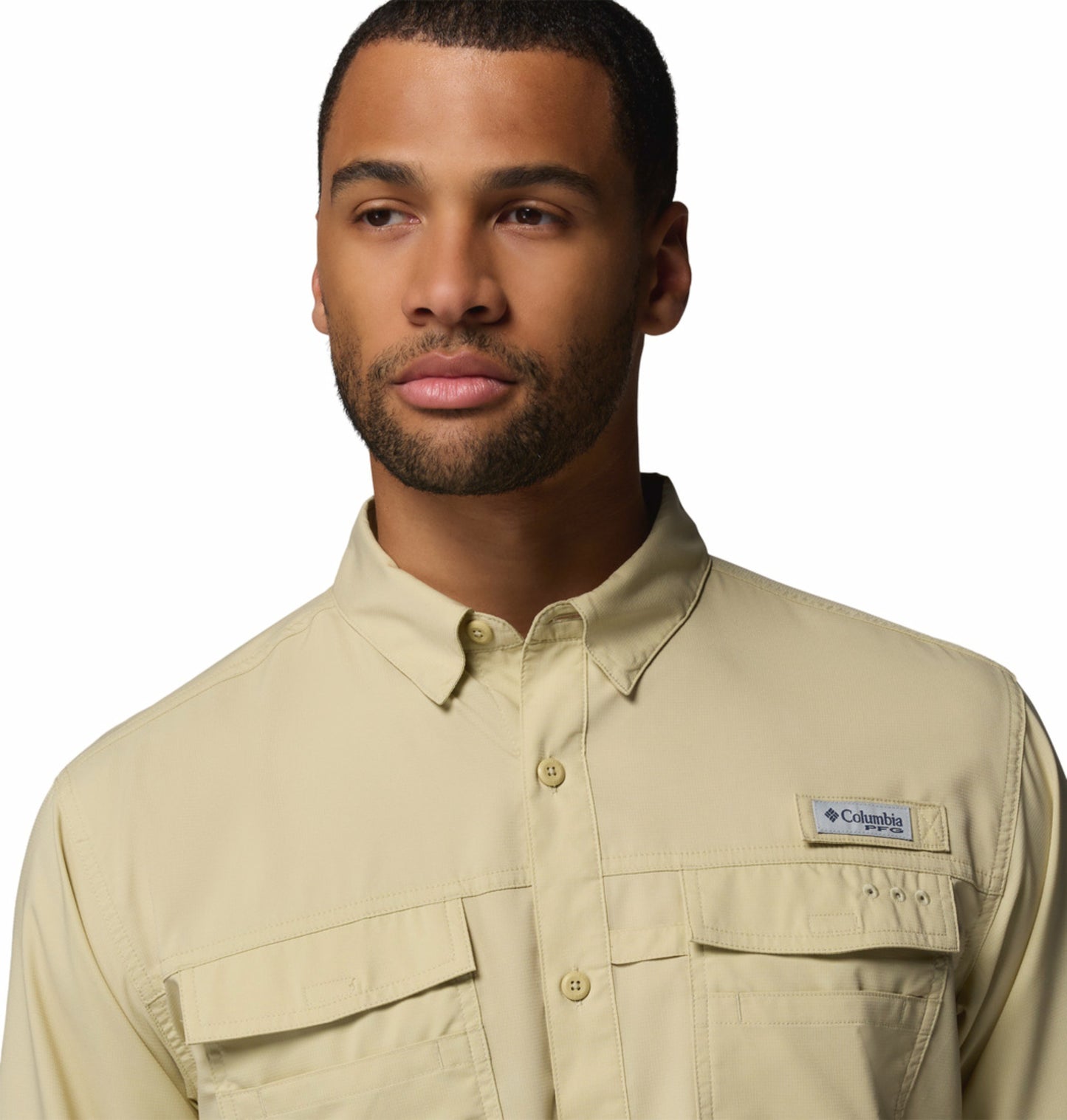 Columbia Men’s Lime Green Omni-Shade Blood n Guts V Long Sleeve Shirt