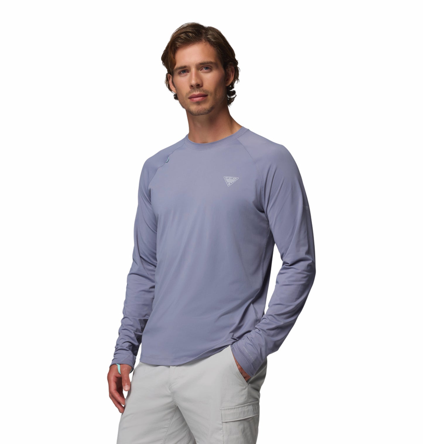 Columbia Men’s Omni-Freeze™ Blue Sun Protection T-Shirt