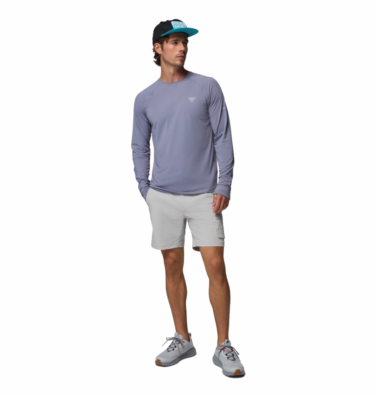 Columbia Men’s Omni-Freeze™ Blue Sun Protection T-Shirt