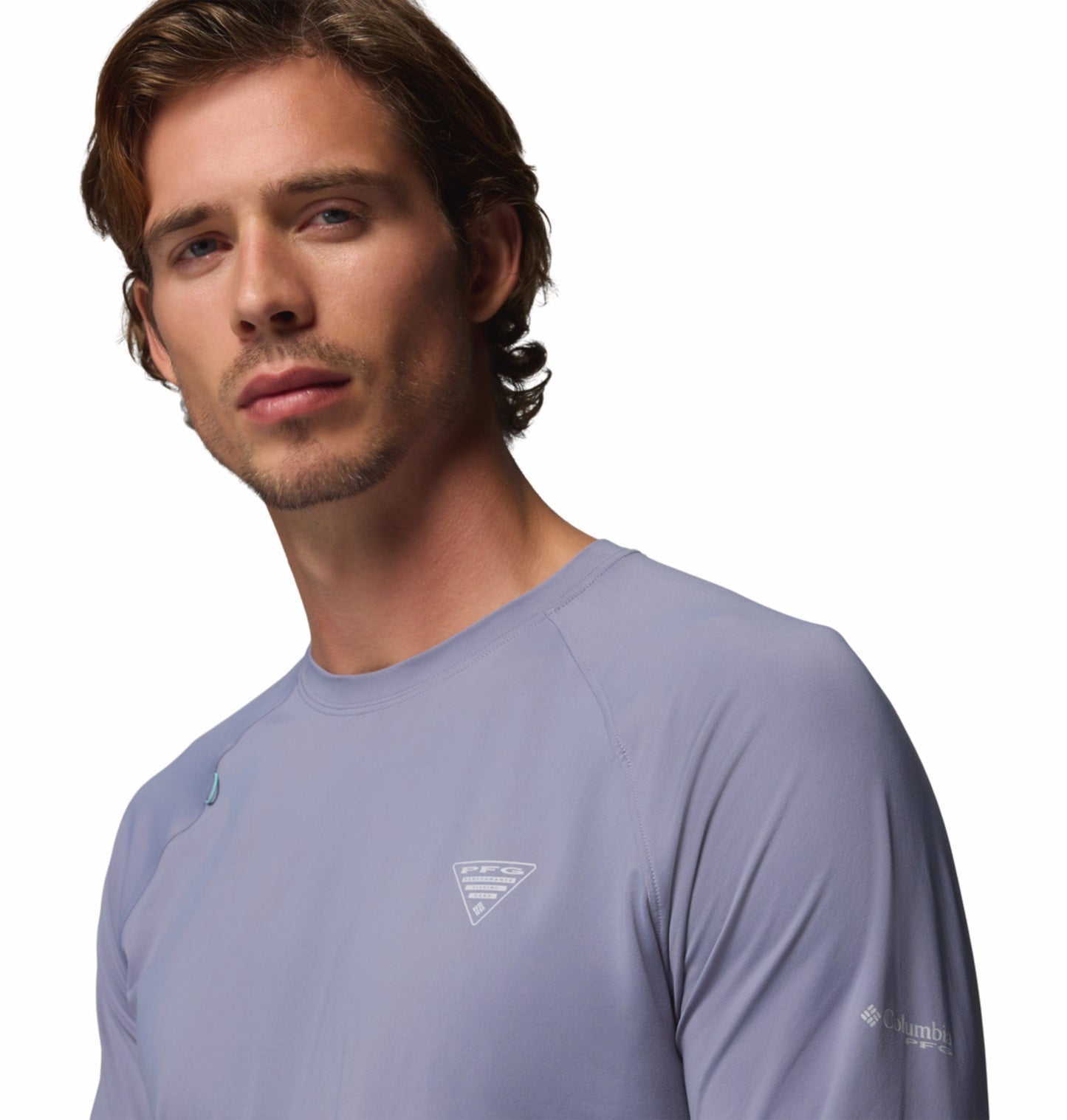 Columbia Men’s Omni-Freeze™ Blue Sun Protection T-Shirt