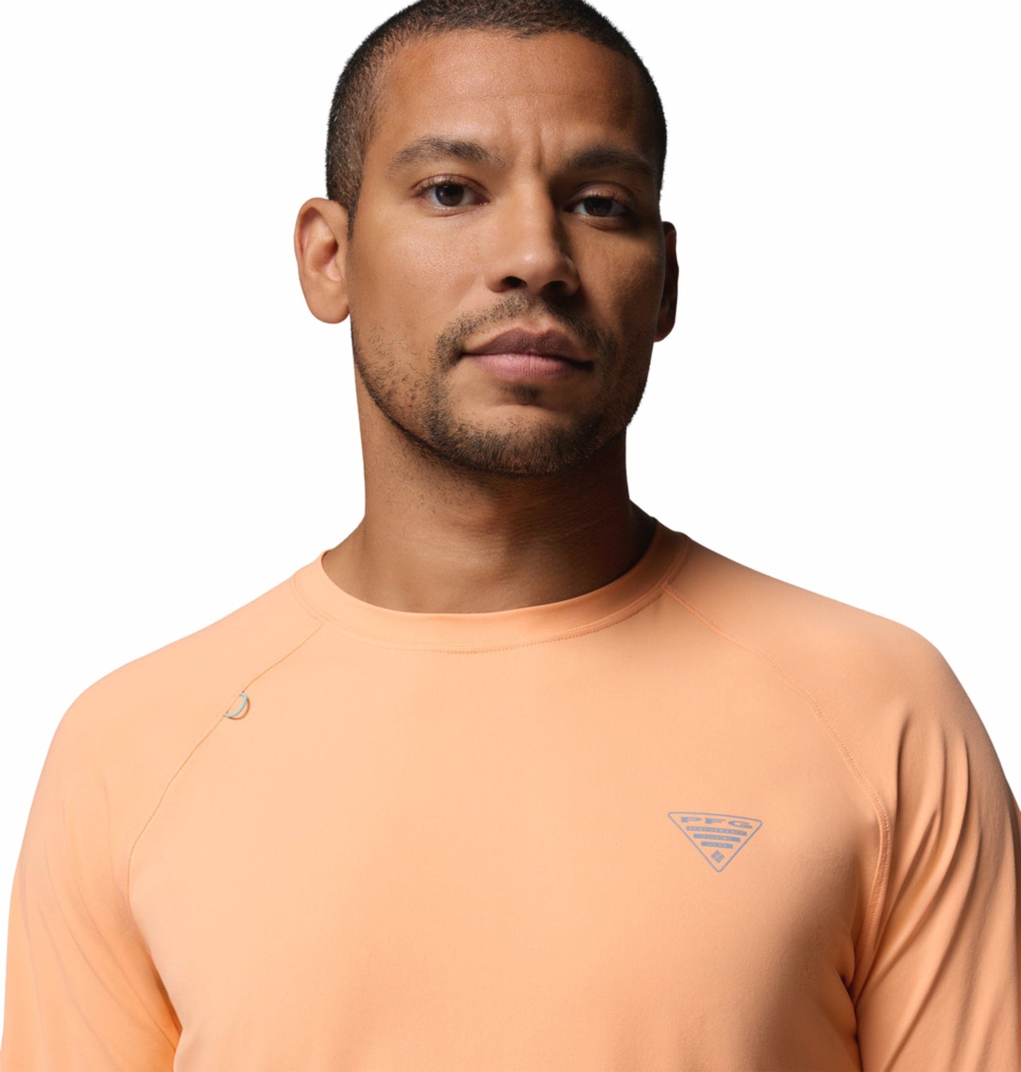Columbia Men’s Peach Omni-Freeze Wild Cast Sun Protection Performance T-Shirt