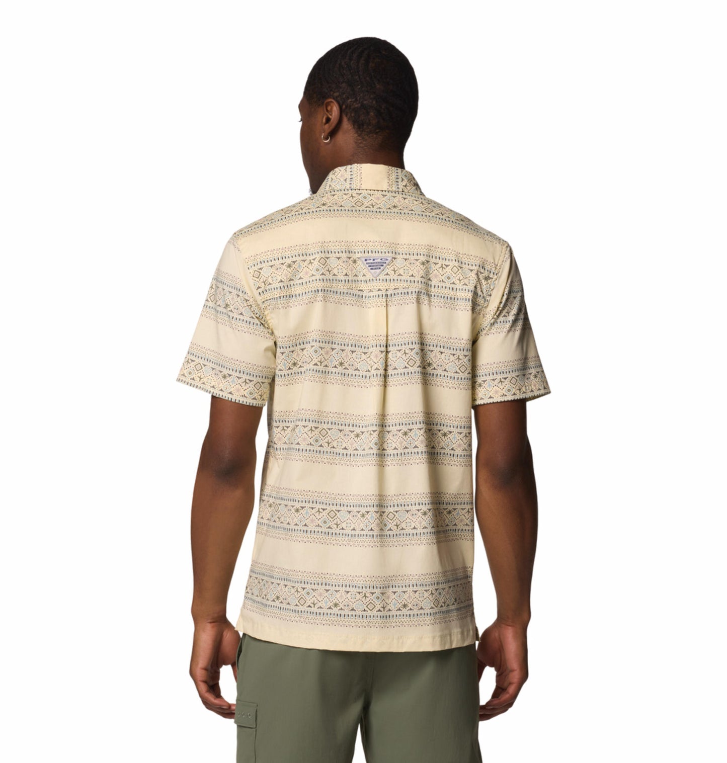 Columbia Mens Multicolor Wild Cast Camp Shirt