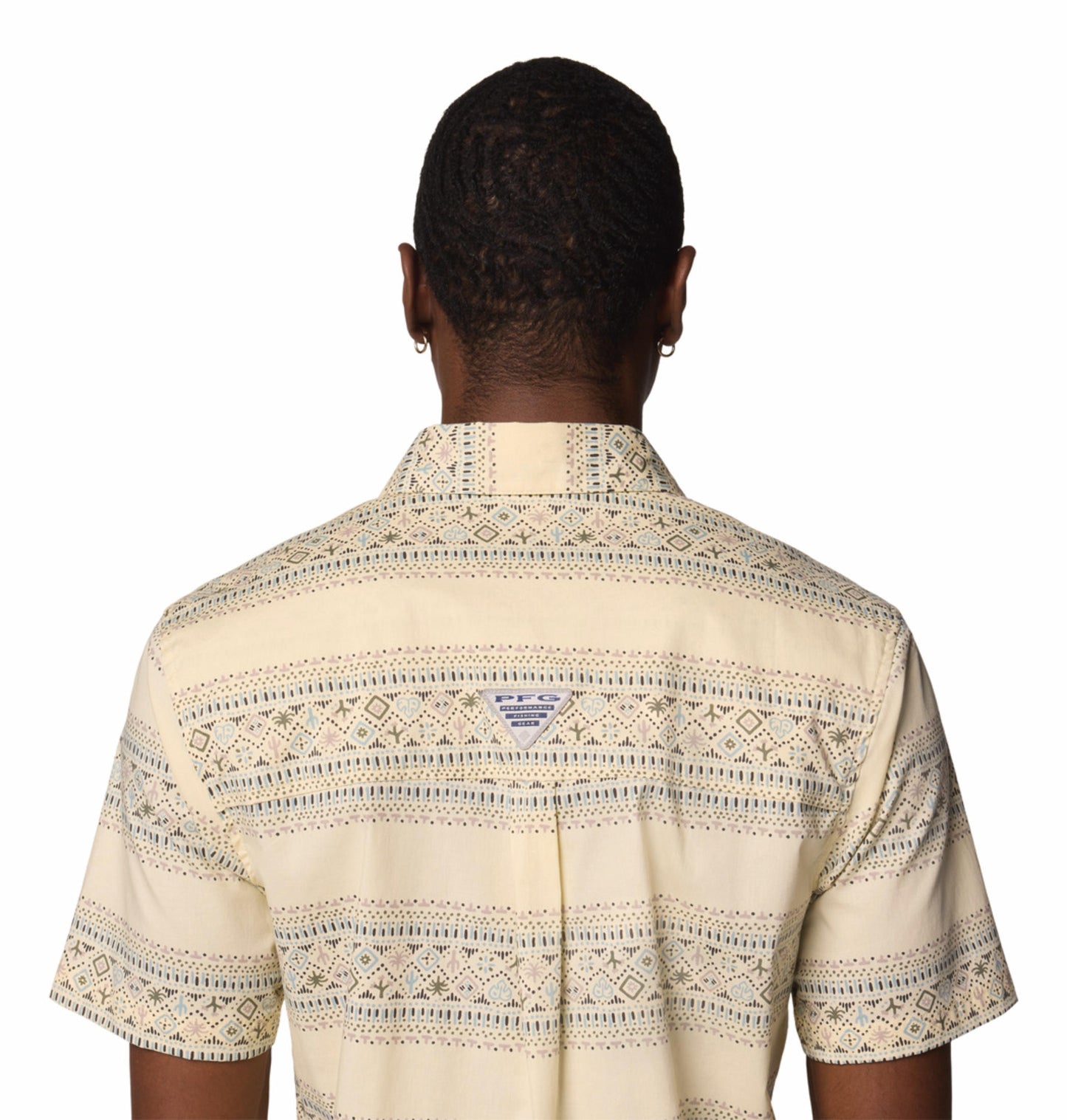 Columbia Mens Multicolor Wild Cast Camp Shirt