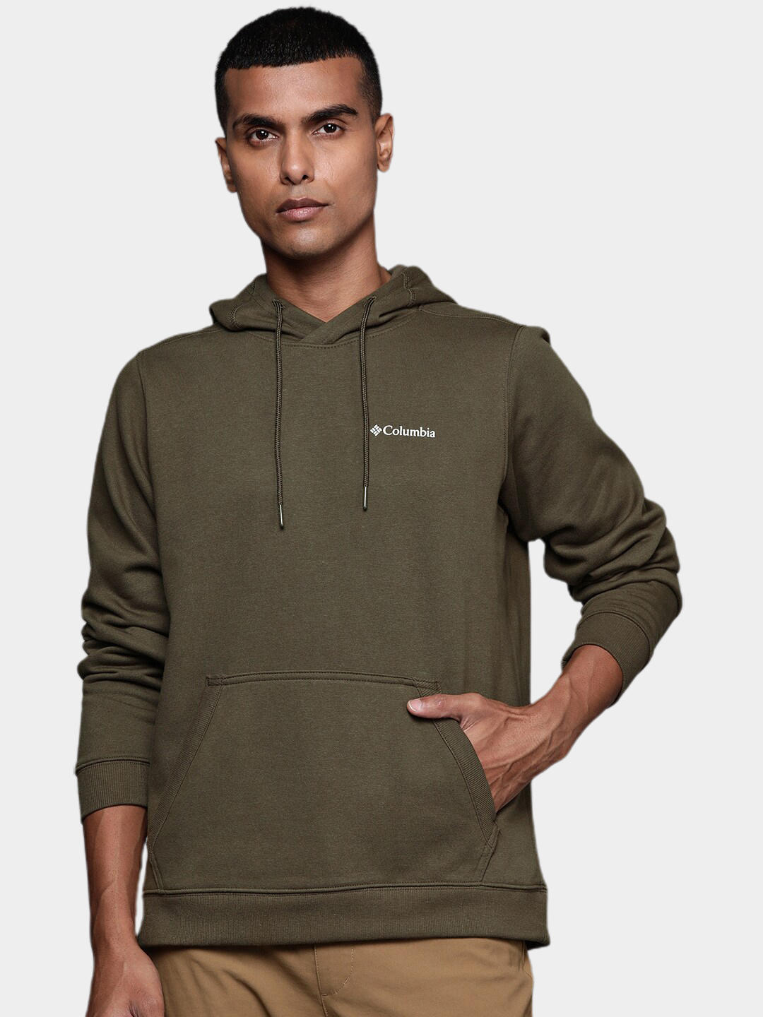 Columbia Men Olive CSC Basic Logo II Hoodie