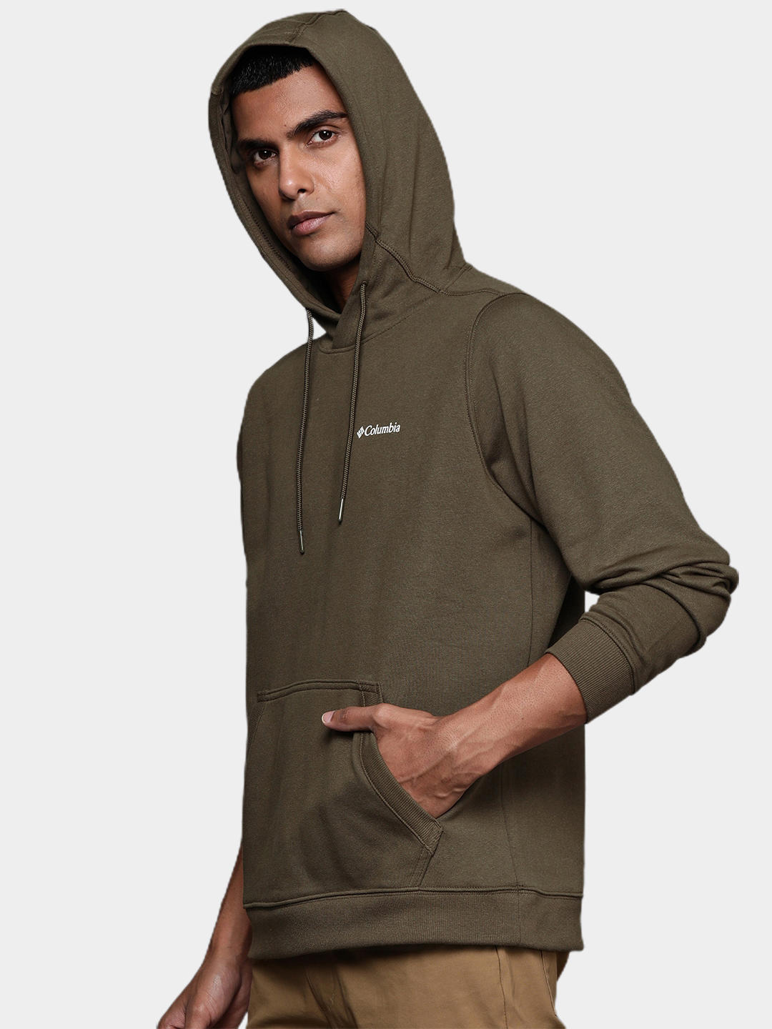 Columbia Men Olive CSC Basic Logo II Hoodie