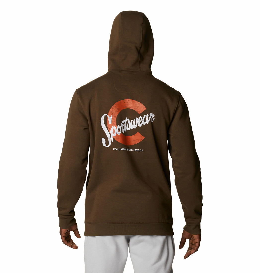 Columbia Men Olive CSC Basic Logo II Hoodie