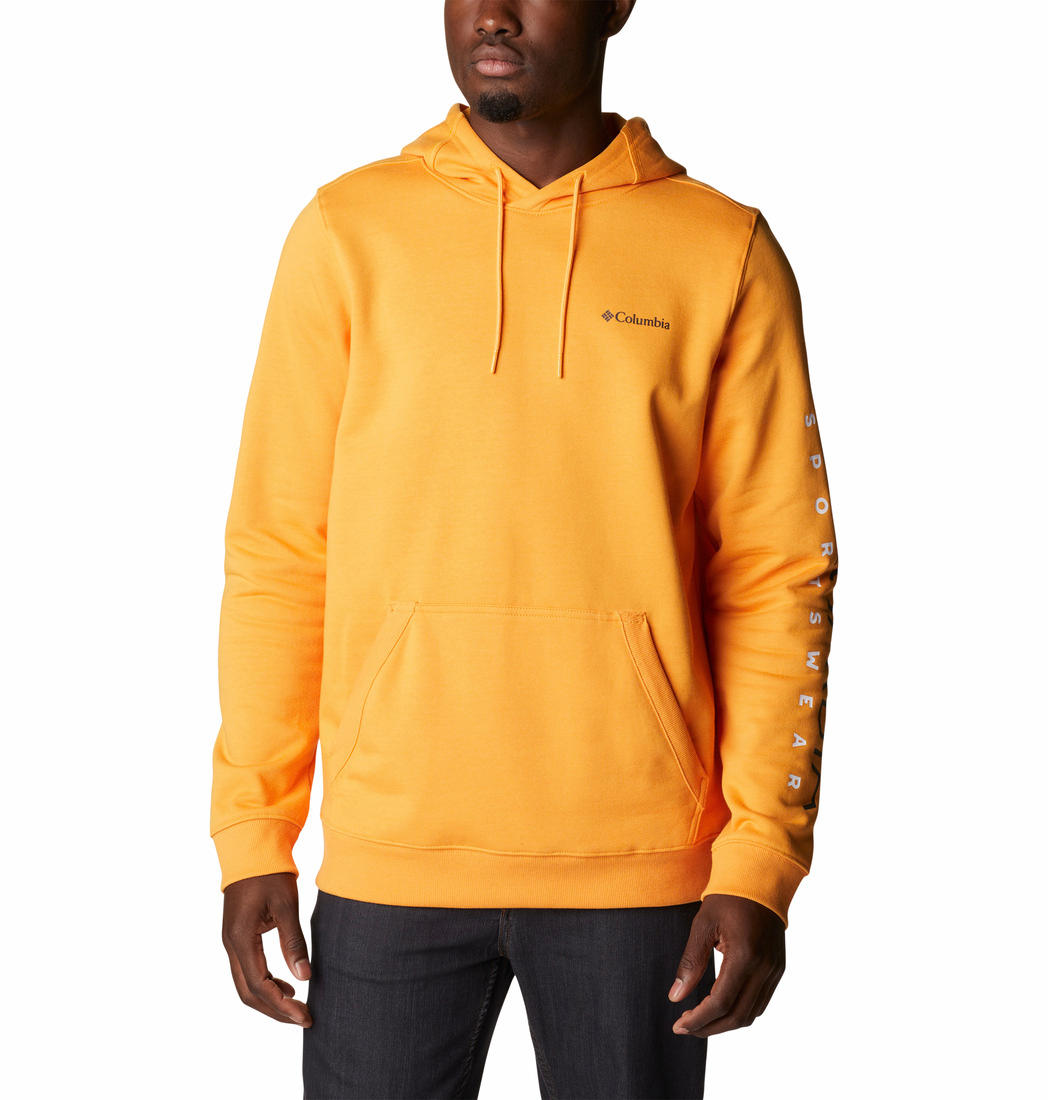 Columbia Men Orange CSC Basic Logo II Hoodie