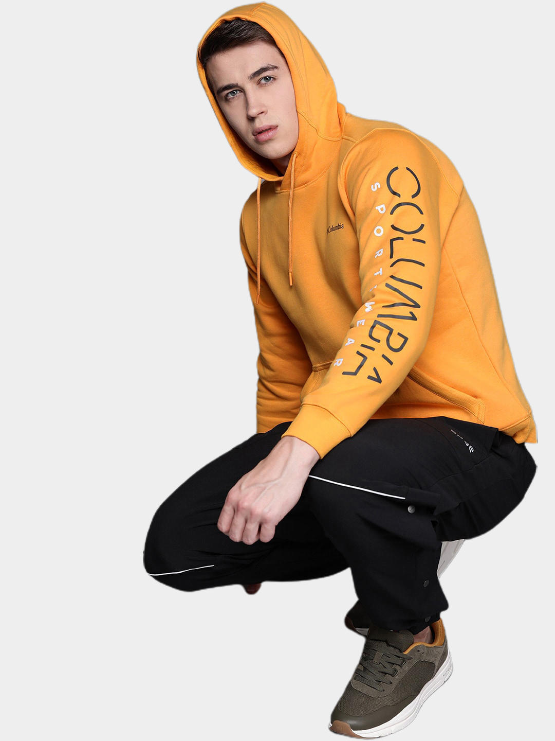 Columbia Men Orange CSC Basic Logo II Hoodie