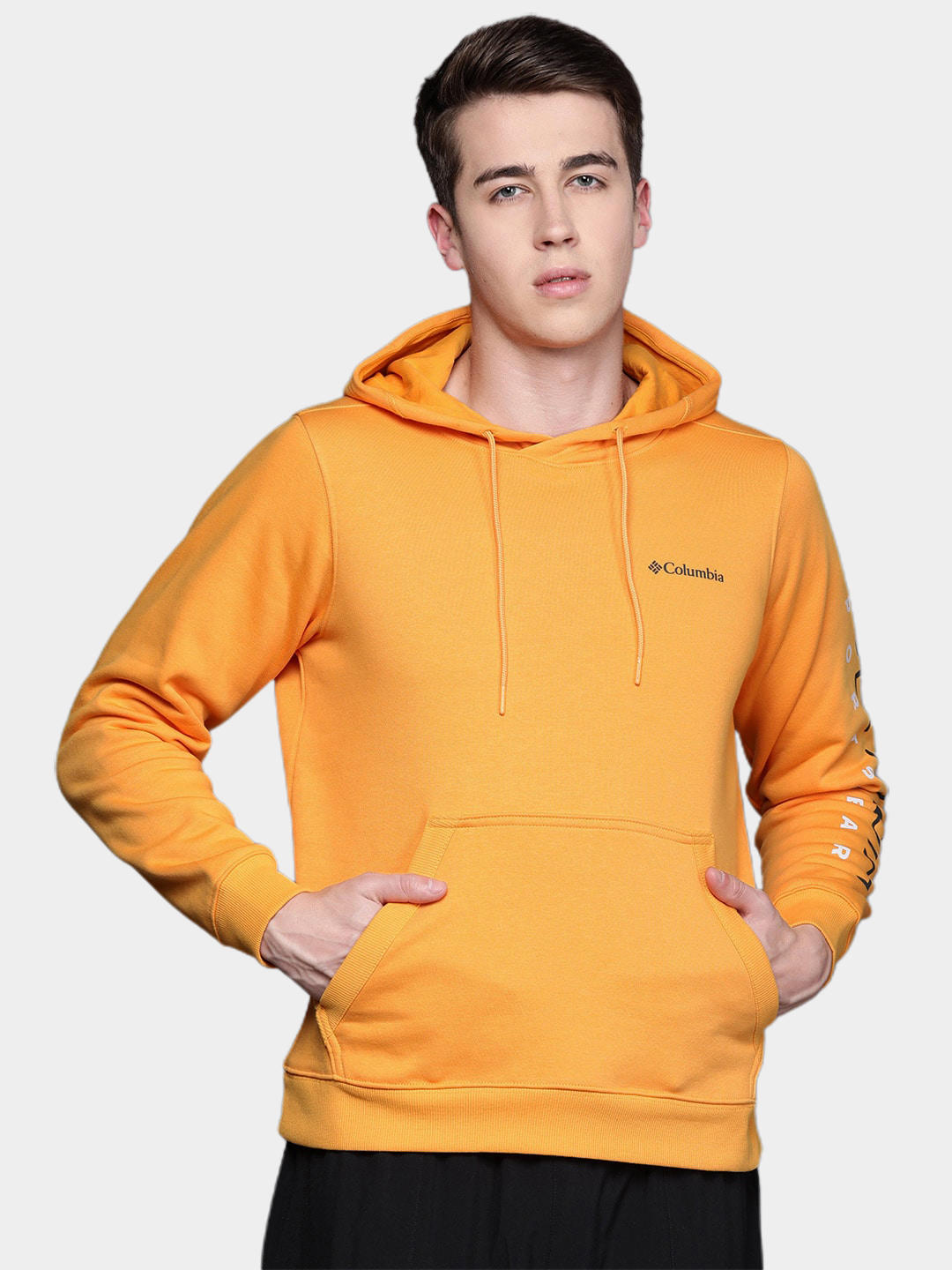 Columbia Men Orange CSC Basic Logo II Hoodie