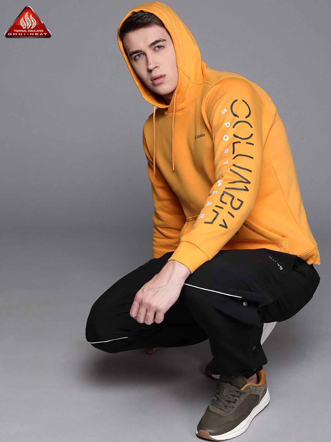 Columbia Men Orange CSC Basic Logo II Hoodie