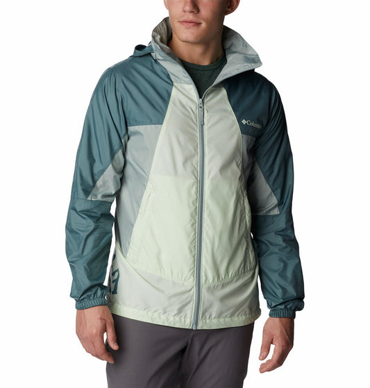 Columbia Men Green Point Park Windbreaker Rain Jacket