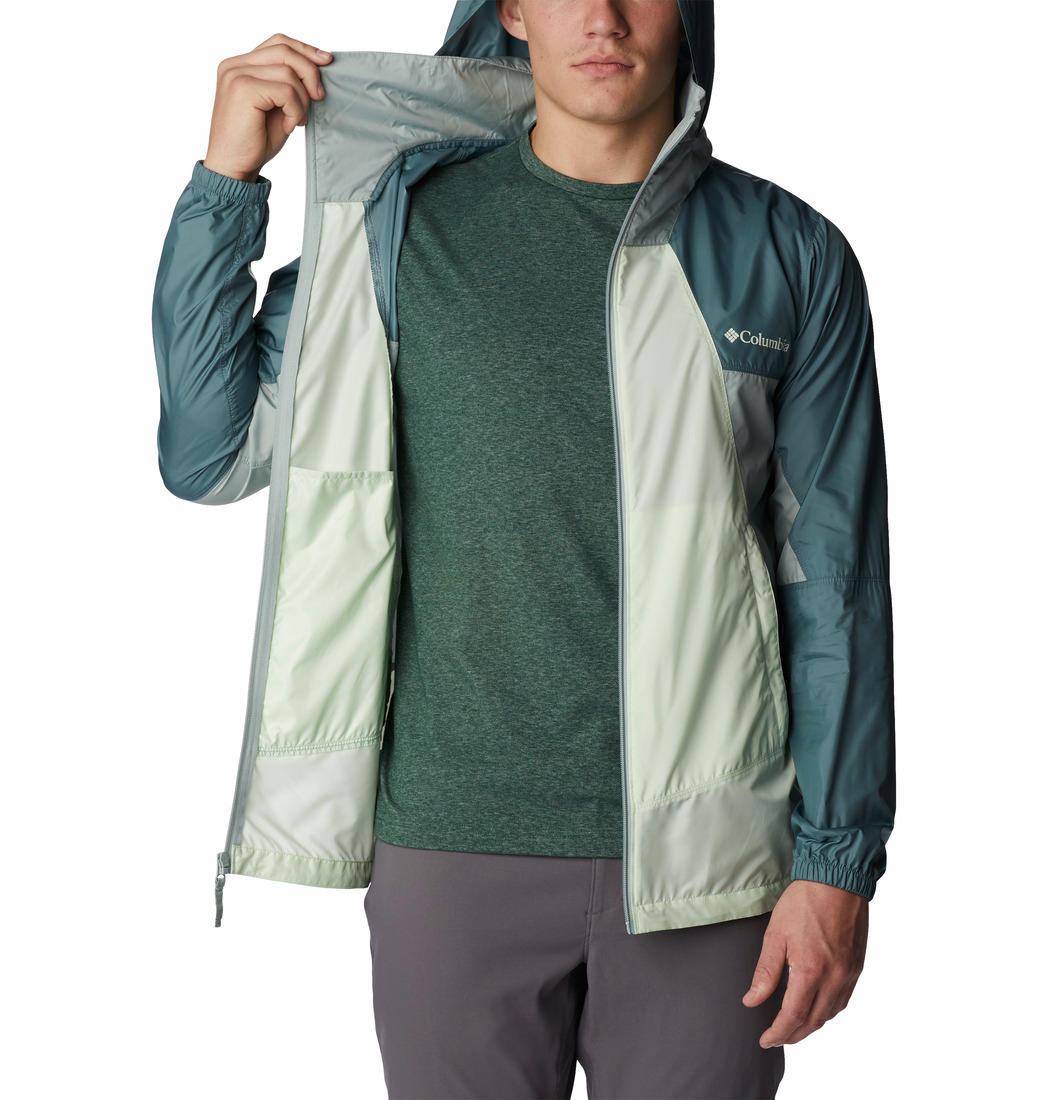 Columbia Men Green Point Park Windbreaker Rain Jacket