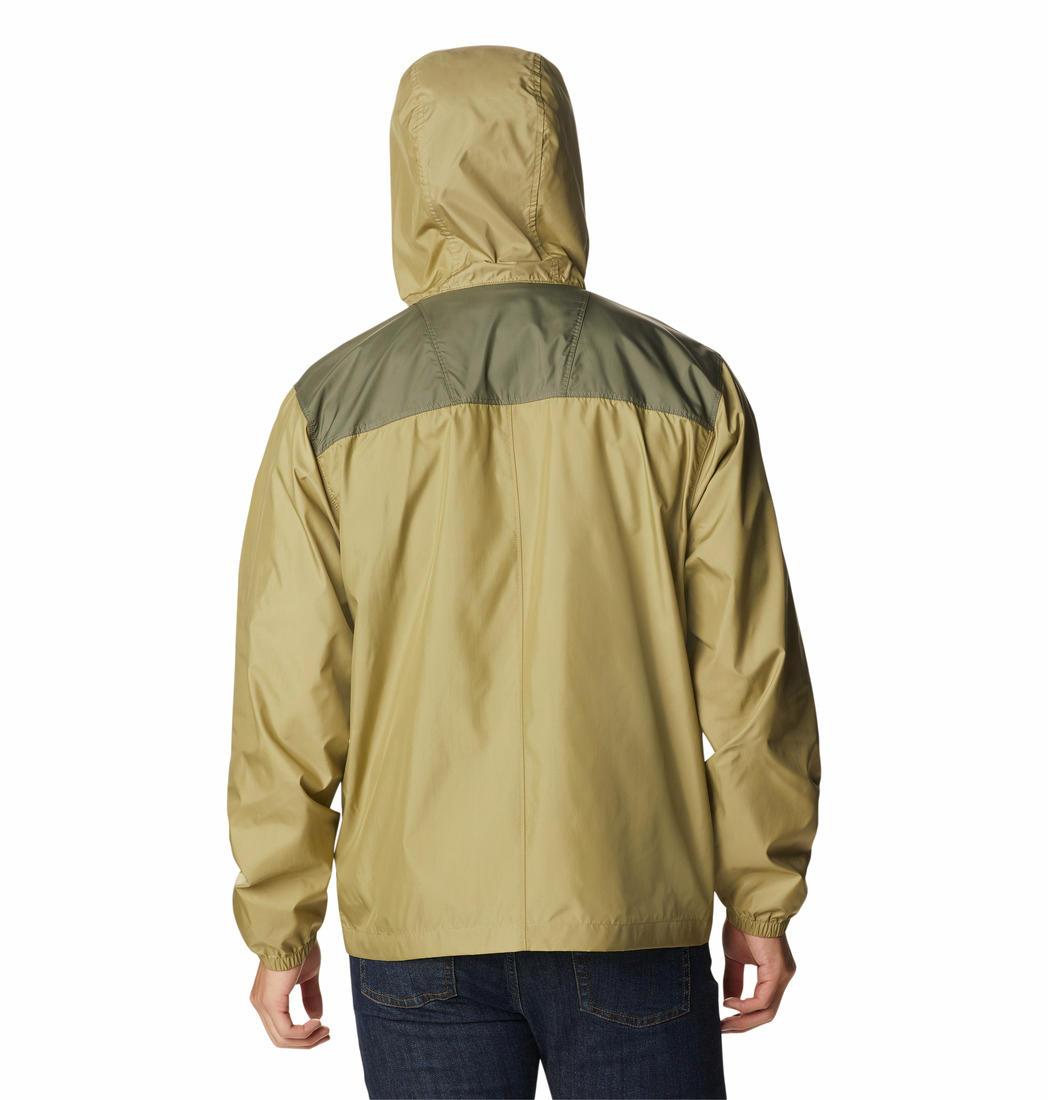 Columbia Men Green Flashback Windbreaker Rain Jacket
