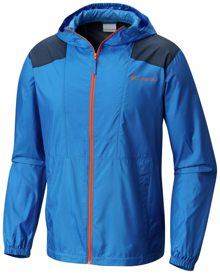 Columbia Men Blue Flashback Windbreaker Rain Jacket