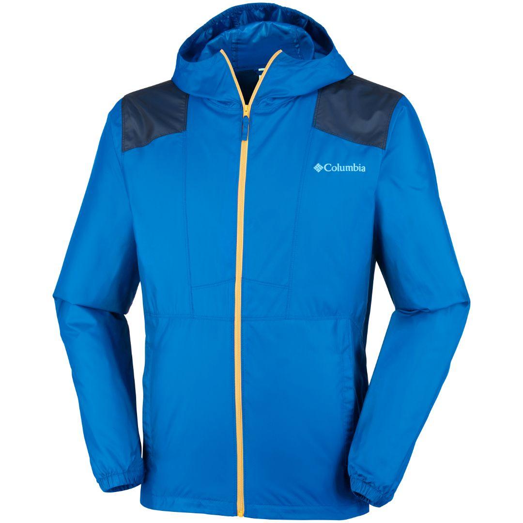 Columbia Men Navy Blue Flashback Windbreaker Rain Jacket