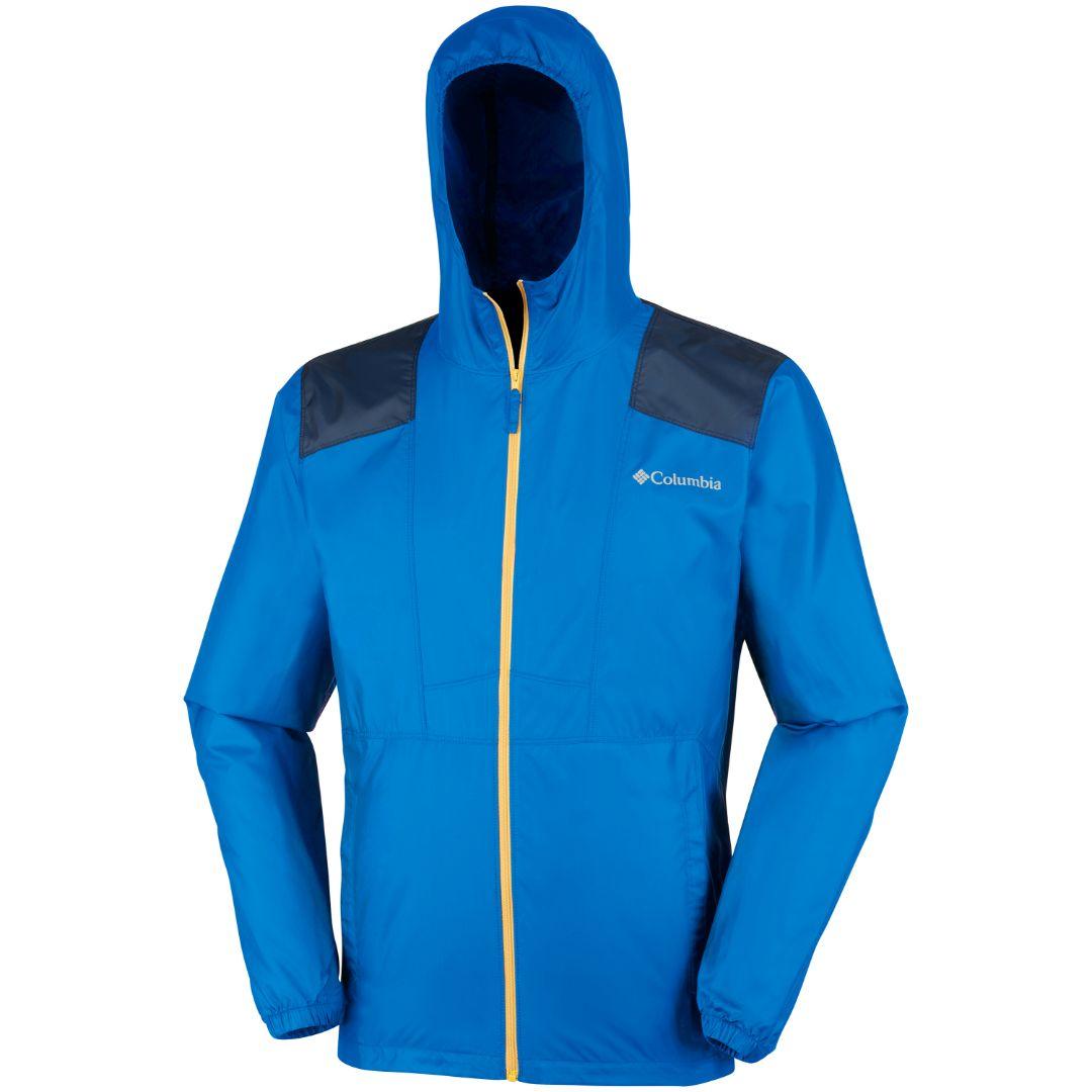 Columbia Men Navy Blue Flashback Windbreaker Rain Jacket