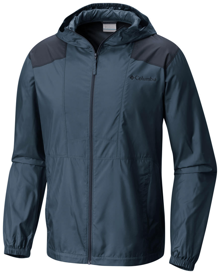 Columbia Men Blue Flashback Windbreaker Rain Jacket