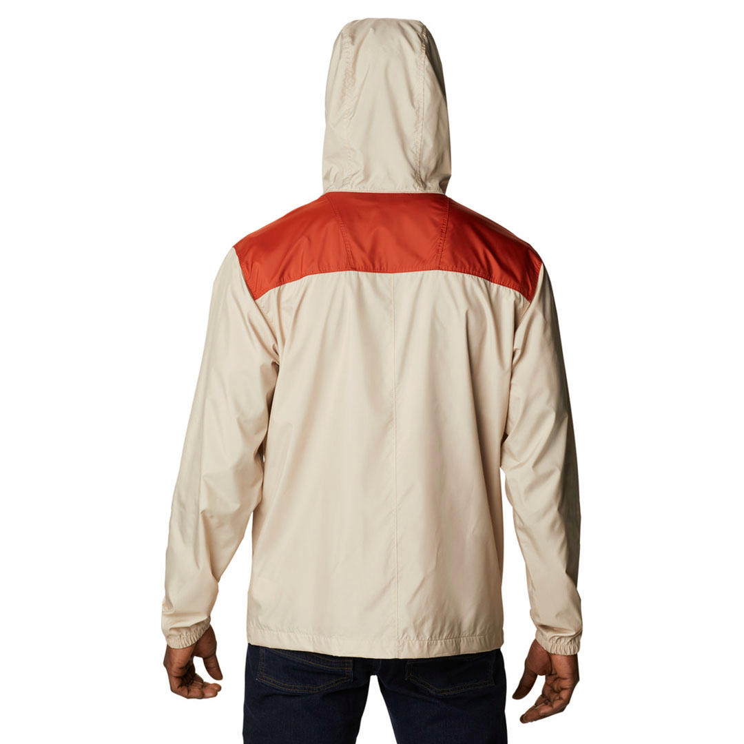 Columbia Men Beige Flashback Windbreaker Rain Jacket