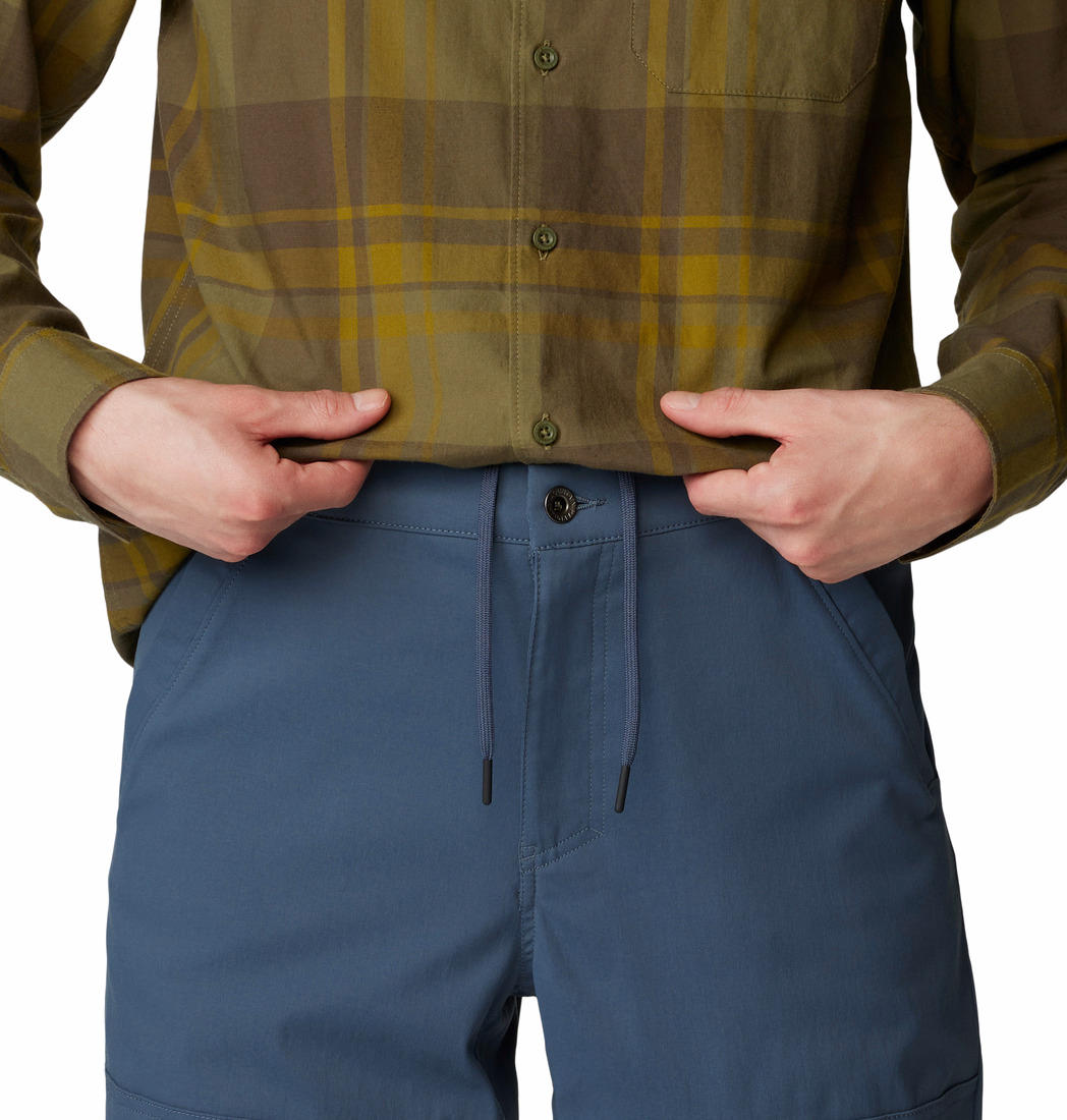 Mountain Hardwear Men Blue Crossover Active Pant