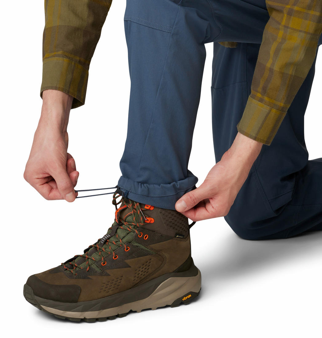 Mountain Hardwear Men Blue Crossover Active Pant