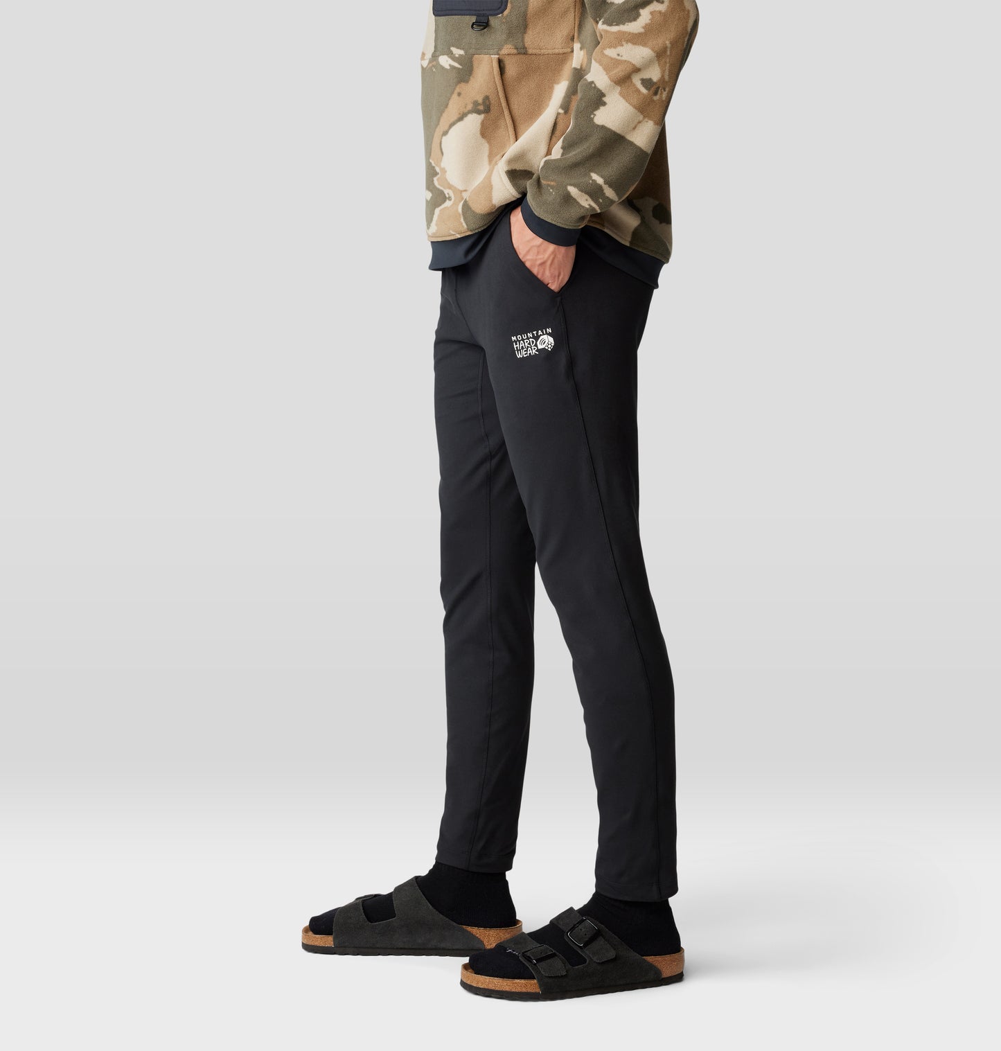 Mountain Hardwear Men Black Better Up Baselayer Bottom