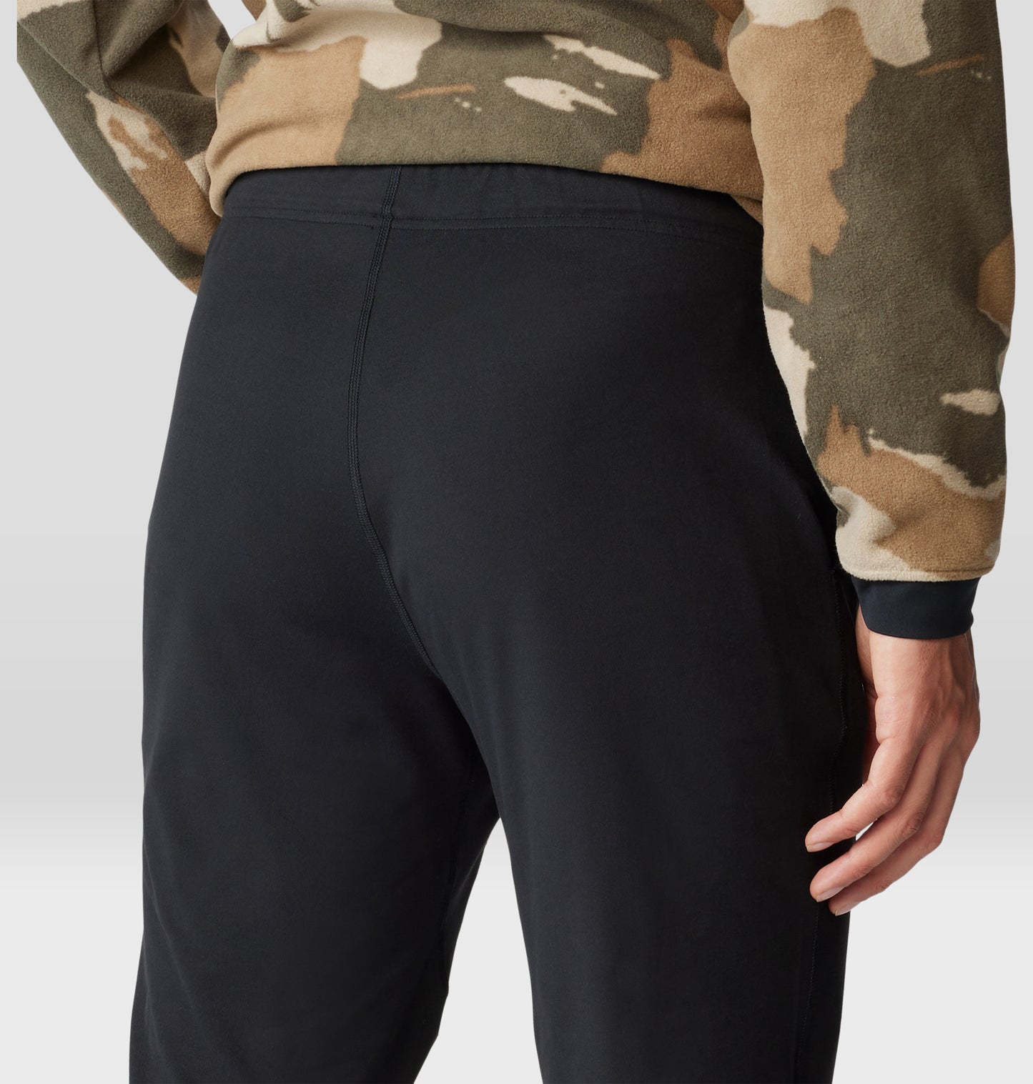 Mountain Hardwear Men Black Better Up Baselayer Bottom