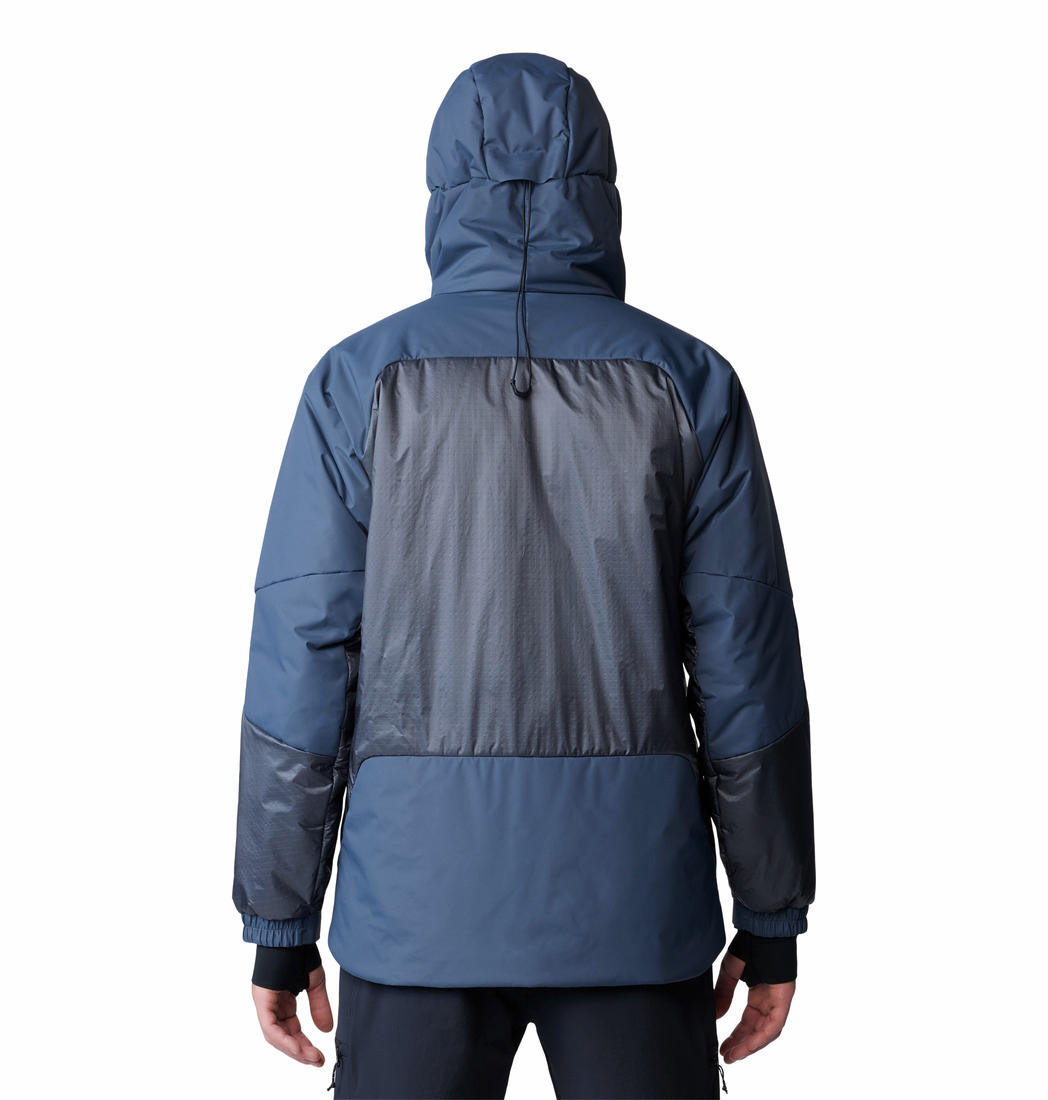 MHW Men Blue Compressor Alpine Hooded Jacket