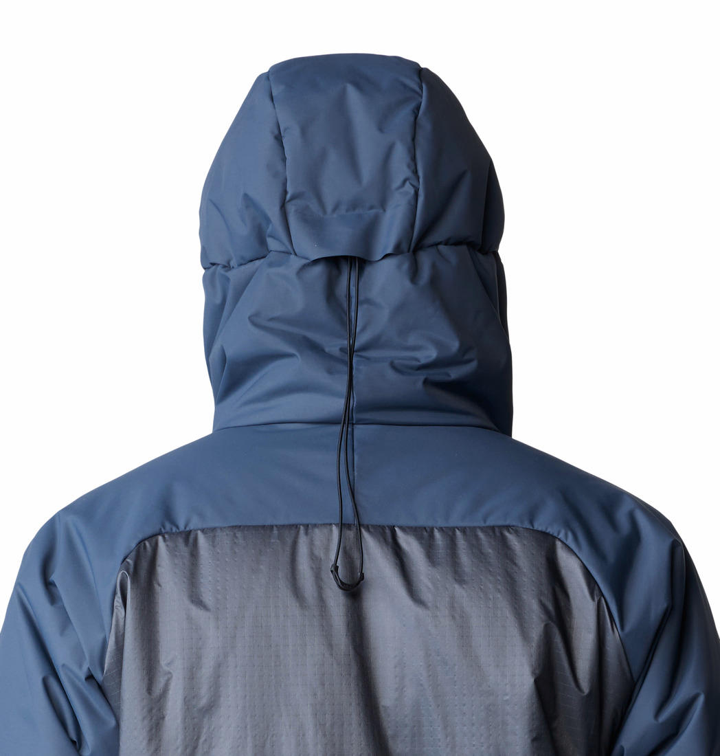 MHW Men Blue Compressor Alpine Hooded Jacket