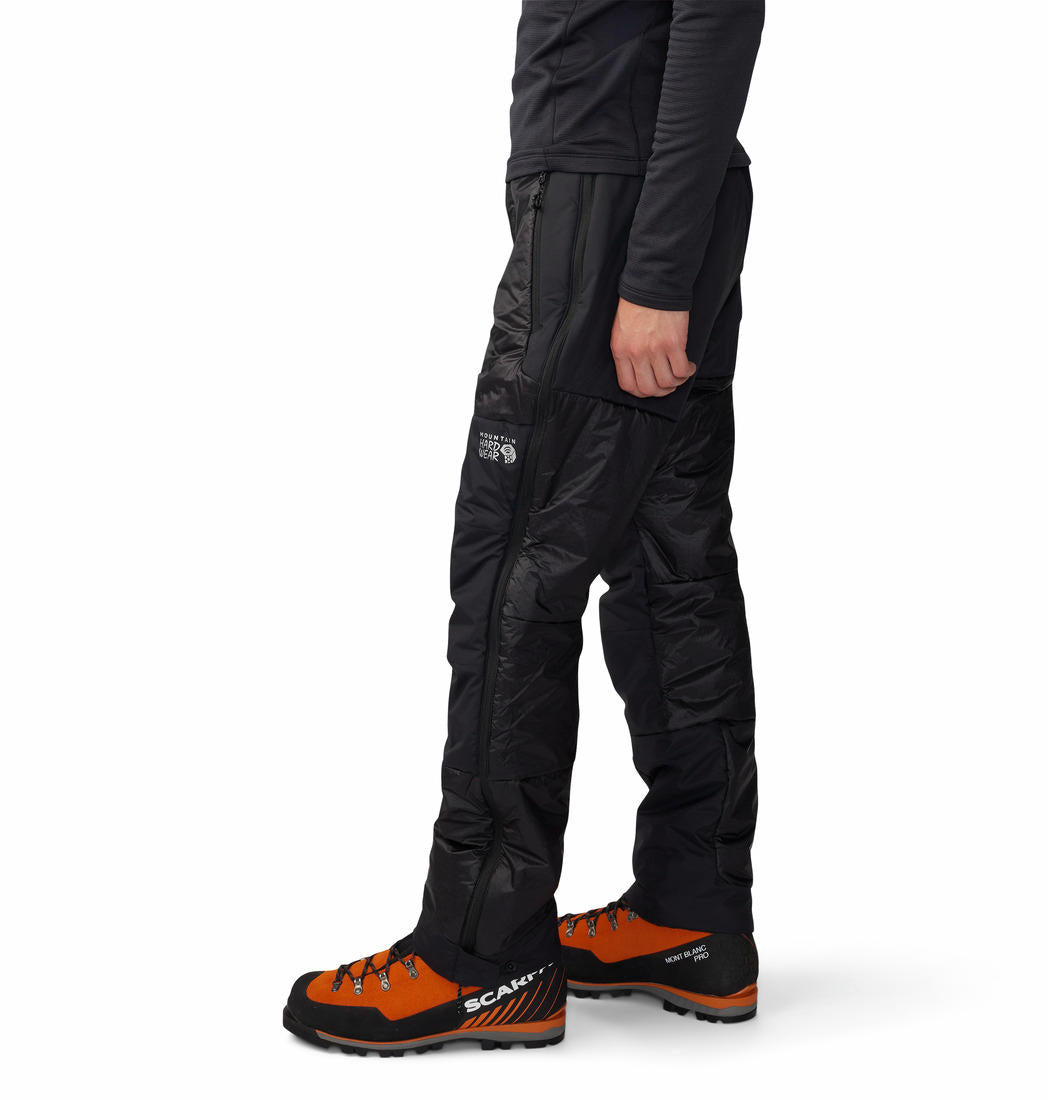 Mountain Hardwear Men Black Primaloft Gold Compressor Alpine Pant
