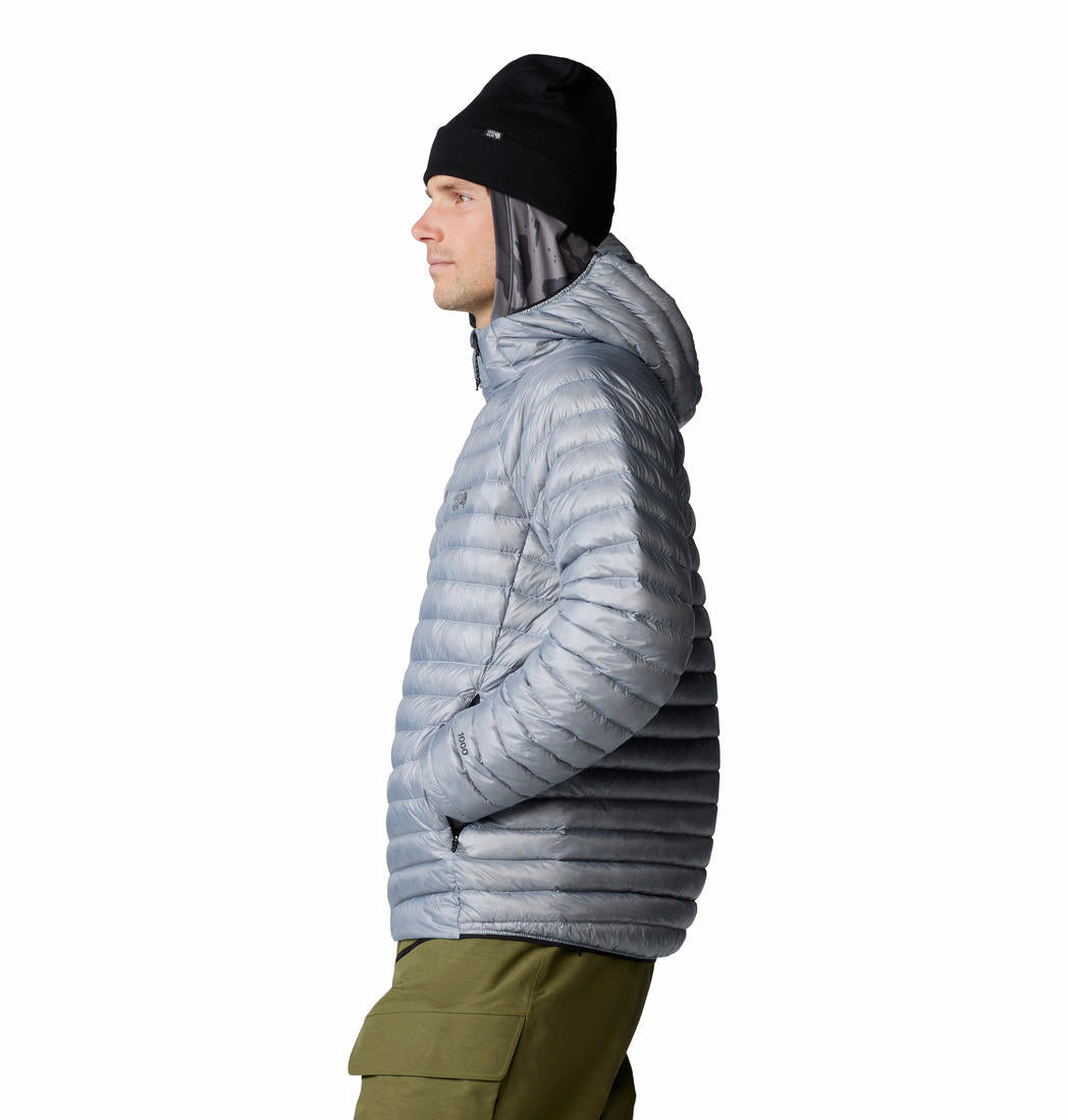 Mountain Hardwear Men Grey Ghost Whisperer UL Down Jacket